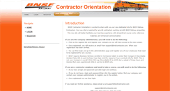 Desktop Screenshot of bnsfcontractor.com